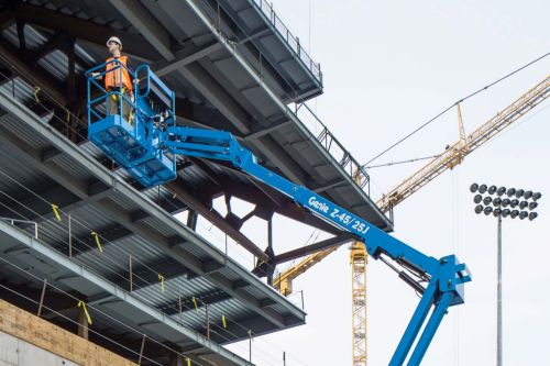 16 Metre Ak�l� Eklemli Manlift foto�raf 4